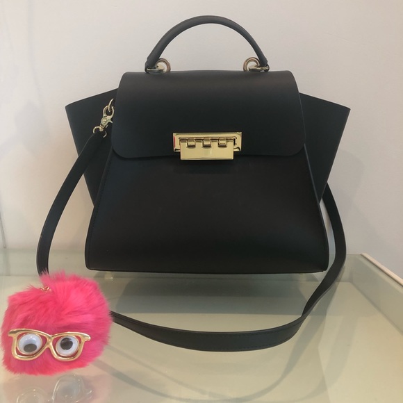 ZAC Zac Posen Handbags - Eartha Iconic Core Top Handle Leather Crossbody